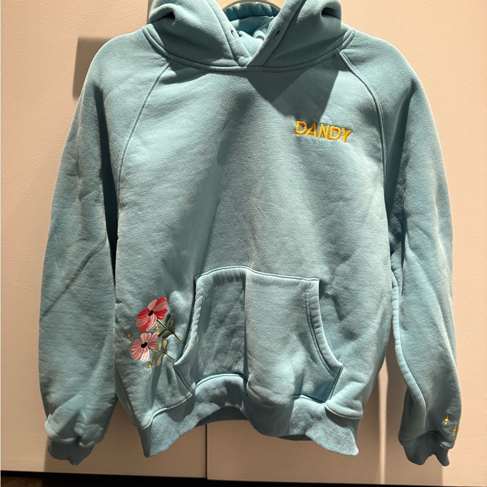 Dandy “Gift Giving" Oversized Lux Hoodie in Blue